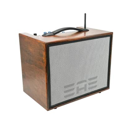 Elite Acoustics EAE A4-58 (Open Box) 120 W Acoustic Amp with Bluetooth and Lithium Battery - WOOD image 6