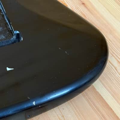 1814g Kohlin Guitars S-Type Roasted Pine replacement body Aged Nitro Relic Vintage Black Made in Sweden image 7