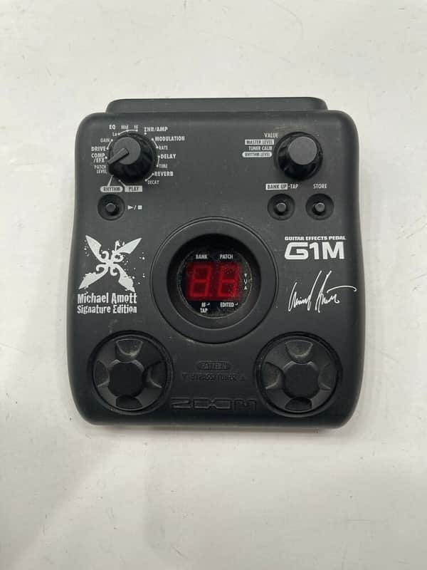 Zoom G1M Michael Amott Signature Edition Guitar Multi Effects Processor Pedal image 1