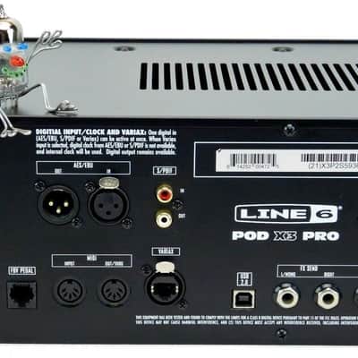 Line 6 Pod X3 Pro Guitar Amp Modeler Rack All Packs + Neuwerig + 1.5J Garantie image 6