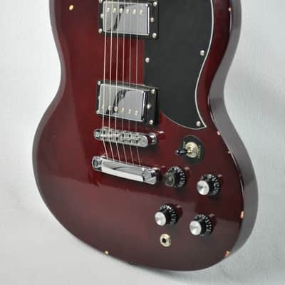 Gibson Baldwin Music Education Signature Series SG Electric Guitar, Wine Red w/ Shuttle Gig Bag image 7