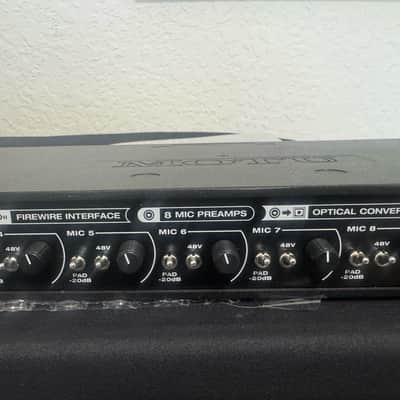 MOTU 8Pre Firewire Audio Interface 2000s - With Yamaha MY8-AT Expansion card and optical cable image 5