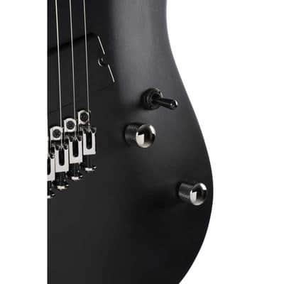 Cort KX307MSOPBK KX Series Multi Scale Mahogany Body Roasted Maple Neck 7-String Electric Guitar image 9