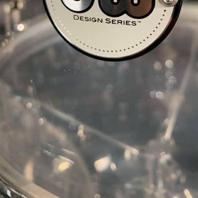 DW Design Series 4-Piece 12/14/22 Acrylic Drum Kit Set w/ Matching Snare Drum (Made for a DW Artist!) image 4