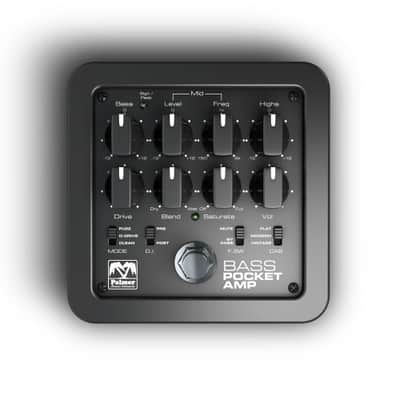 Palmer Pocket Amp Bass Preamp 2010s - Black image 3