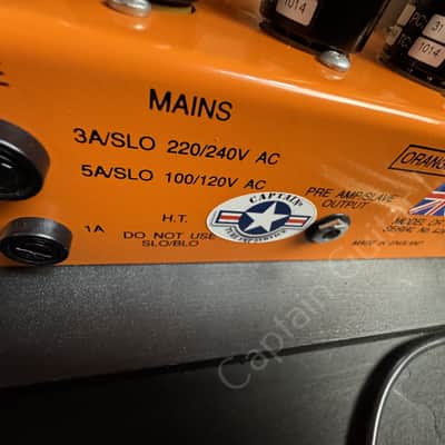1993 Orange - OR 120 Combo - New Tubes - ID 5844 image 18