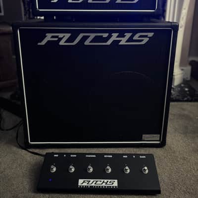 Fuchs ODS II Custom 2018 - Black Tolex with Matching Ultralight 2x12 Cab image 3
