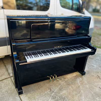 Kawai KU-5D Upright Piano – Professional 52" – Glossy Black image 2