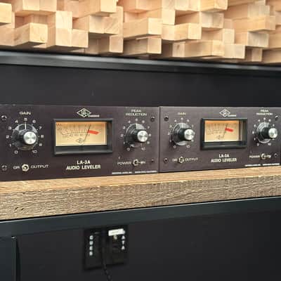 Universal Audio LA-3A Opto Compressor Sequential Stereo Pair. All Original. Urei LA 3A LA3A image 2
