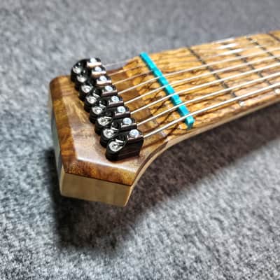 Barlow Guitars Vulture 2020 Phoebe / Flame Maple / Zebrawood image 12