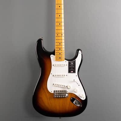 Fender 70th Anniversary American Vintage II 1954 Stratocaster - Two Color Sunburst image 3