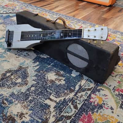 1940 Supro Model 60 Lap Steel w/ Amp Case - Tube Amp Case image 4