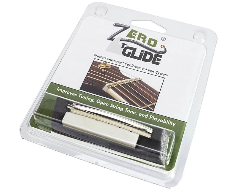 Zero Glide ZS5 Slotted Acoustic Guitar Replacement Nut image 1