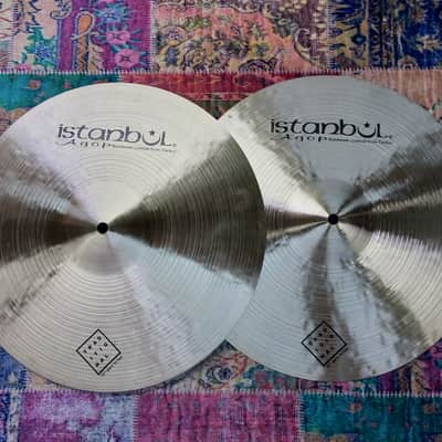 Istanbul Agop 15" Traditional Dark Hi-Hat (Pair) image 2