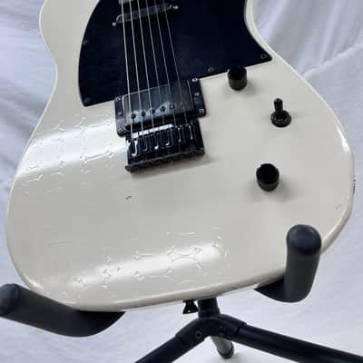 Rare Prototype PWN-001 Palir Titan Tele V-neck Black/White “Croc” Porter Pick Ups image 4