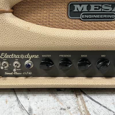 Mesa Boogie Electra-Dyne Simul-Class 45/90 Guitar Amp Head - Tan/Cream image 2