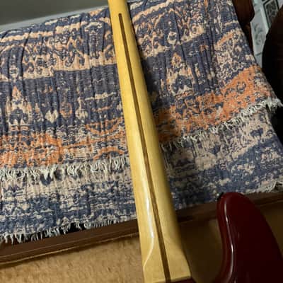 1978 Fender Precision Bass – Vintage Wine Red – P/J Mod – Badass Bridge image 6