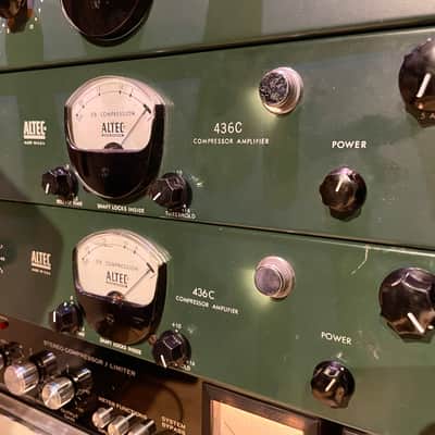 Full EMI converted Altec 436C Compressor Amplifiers with RS124 mods - Sequential Serial #’s! Very Clean Pair image 15