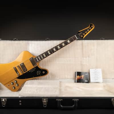 2013 Gibson 50th Anniversary Firebird - Bullion Gold | USA Limited Edition 1 / 500 Mini Humbucker 3.2kg | CoA OHSC image 2