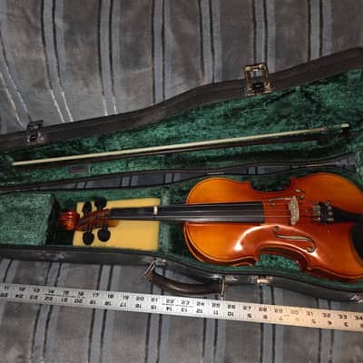 Suzuki 220 (3/4 Size) Violin, Japan, 1987 w/ case & bow, Very Good Condition image 1