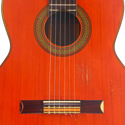 Juan Estruch 1976 "Chet Atkins" yellow label - very nice classical guitar + check video! image 3