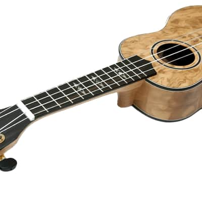 Kremona Flight Series DUS-410 Quilted Ash Soprano Size Ukulele with Bag - NEW image 7
