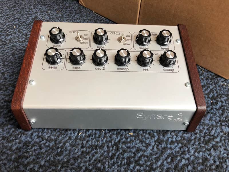 Star Instruments Synare 3 Clone Drum Synthesizer by Ladik.eu 2017 Silver image 1