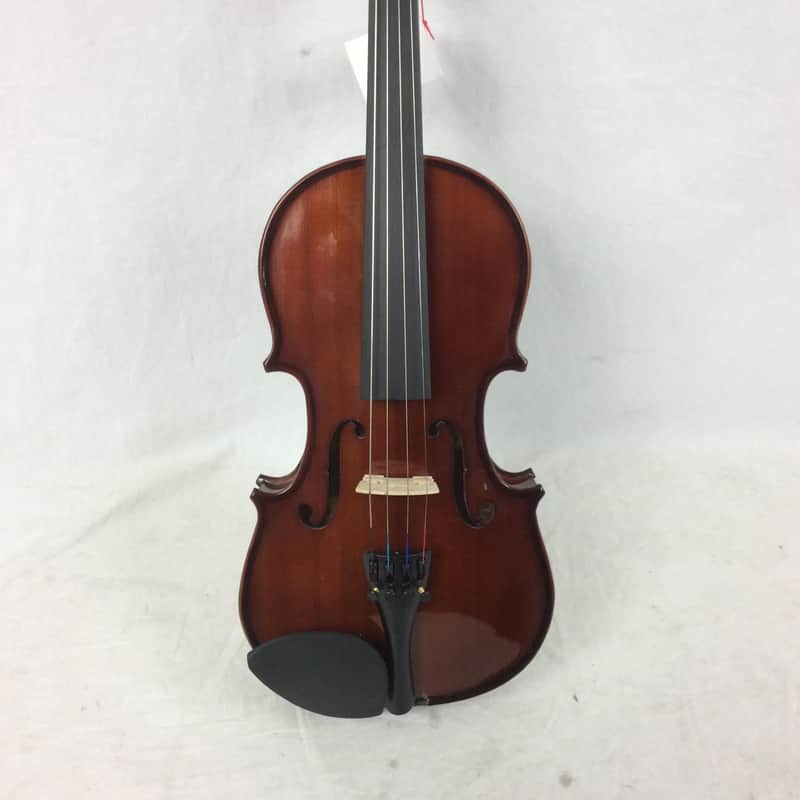 Palatino VN-450-1/2 Allegro Ebony 1/2-Size Violin Outfit w/ Case, Bow image 1