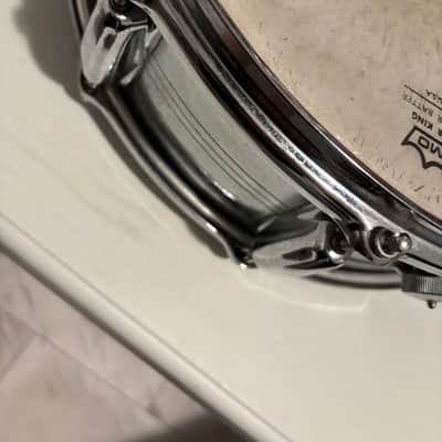 Slingerland Super Sound King Snare Drum - Dual Super Snare Strainer 1960s - Chrome over brass image 8