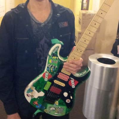 Green Meanie guitar stickers GJ2 skate full set 19 image 5
