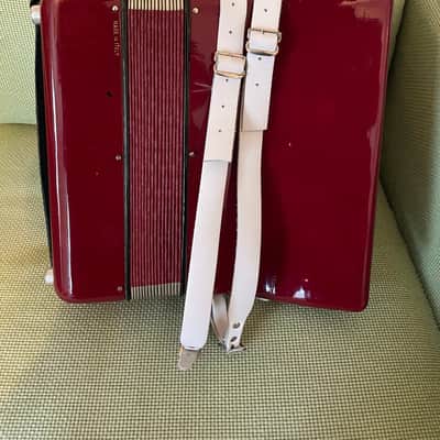12 Bass Accordiana Accordion ` - red image 3