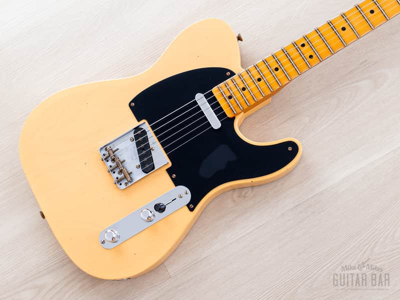 2023 Fender Custom Shop B2 1952 Telecaster Journeyman Relic Aged Nocaster Blonde Flash Coat w/ Case, CoA