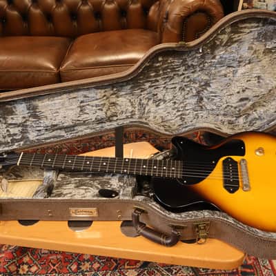 Eastman SB55/V-SB All Mahogany P90 single cut Sunburst (B-Stock) image 8