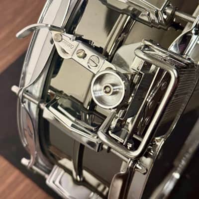 Ludwig Black Beauty 5x14 Super Sensitive Snare Drum - Black Nickel over Brass image 6