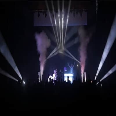 CHAUVET GEYSER T6 PyroTechnic Fog & Fire LED Effect Light with Remotes image 12
