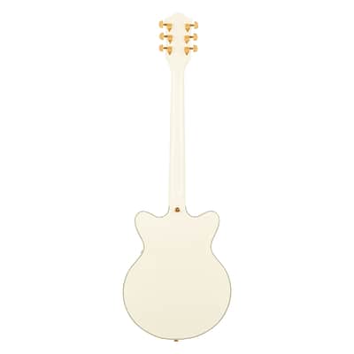 Used Gretsch G2655TG Streamliner CB Jr. DC w/ Bigsby LTD - Vintage White - Used image 8