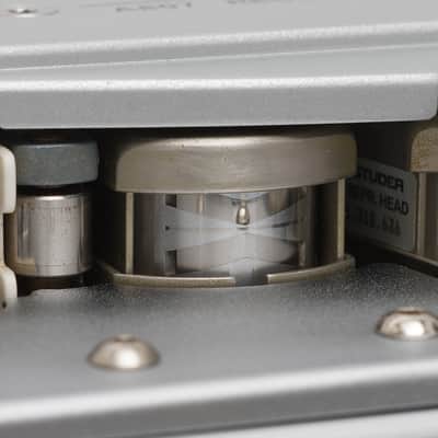 Studer A807 VU 1980s - silver-black image 11