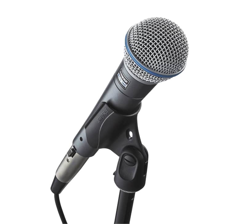 Shure Beta 58A Supercardioid Dynamic Vocal Microphone image 1