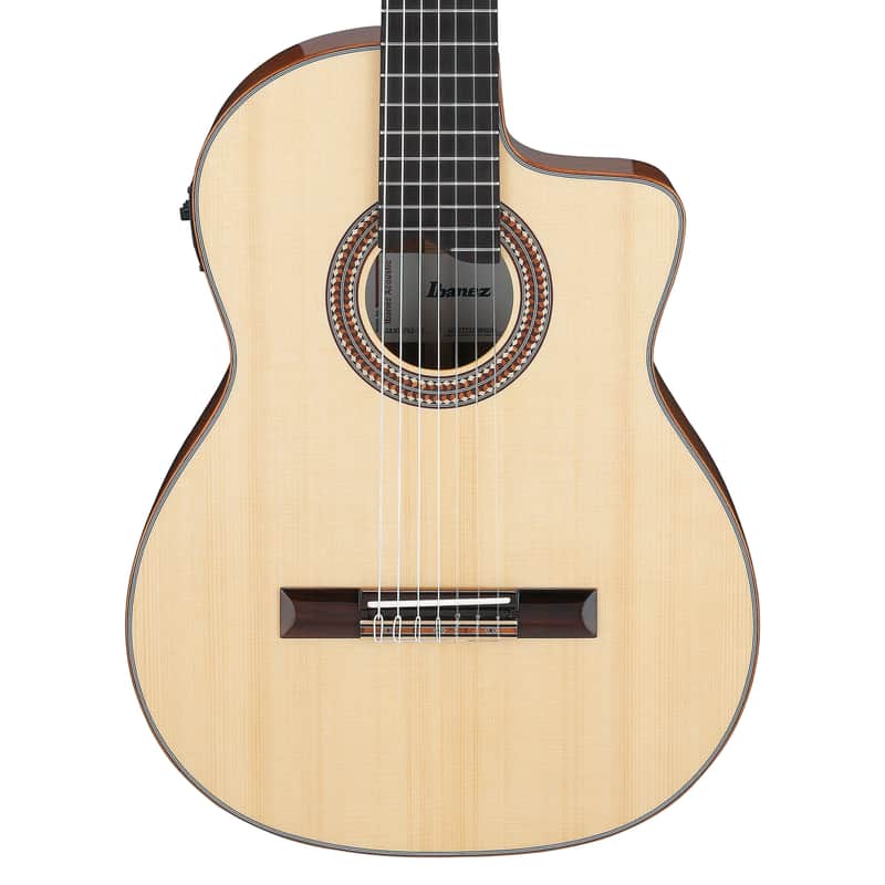 Ibanez GA3007CENT 7-String Classical Cutaway Acoustic-Electric Guitar Natural High Gloss Pre-Order image 1
