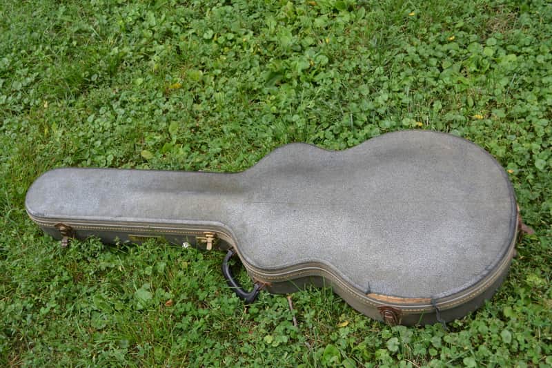 Vintage 1960's Gretsch Electric Guitar 16" Thinline Case Brooklyn Chicago Ess & Ess image 1