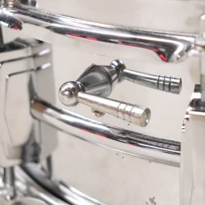 Ludwig 400 Supraphonic 5X14" Snare Drum Vintage 1960's COB Hoops image 3