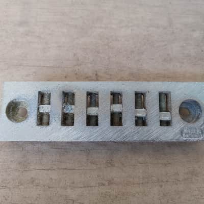Vintage 1970's Schaller (Gibson) Harmonica Electric Guitar Bridge! image 4