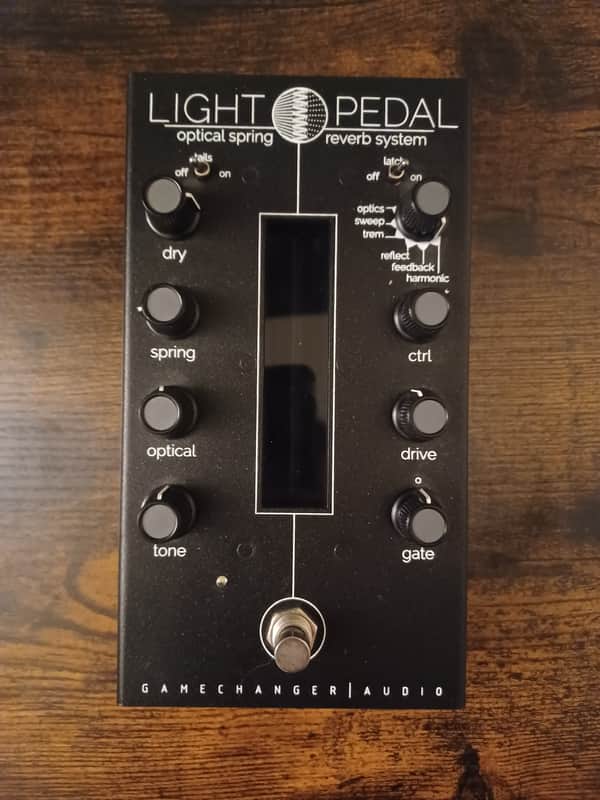 Gamechanger Audio Light Pedal Optical Spring Reverb 2020 - Black image 1