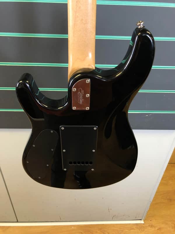 Sterling by Music Man JP100 John Petrucci Transparent Black | Reverb