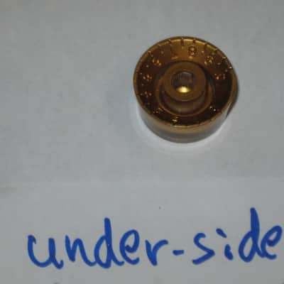 THREE used kind of relic'ed genuine Gibson GOLD SPEED KNOBS (ONLY 3 of the 4 knobs from PRSK-020 set are for sale) from 1990s image 22