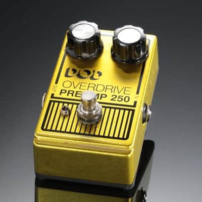 Wong Year see relisted item - DOD Overdrive Preamp 250 Reissue with LM741 Op Amp 2023 - Present - Bullion Gold image 1