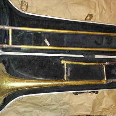 Martin Galaxy Brass Tenor Trombone, USA, Good if Repaired image 3