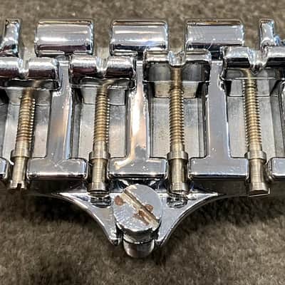 Gibson EB2 EB3 Thunderbird Bridge 1960’s - 1970’s - Chrome image 1