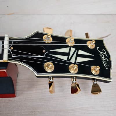 Tokai Love Rock Custom LC-60 MIJ 1996 Black Japan w/ OHSC image 4