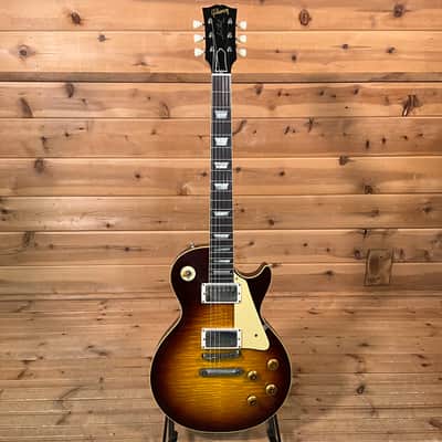 Gibson Custom M2M 1959 Les Paul Standard Reissue Electric Guitar - Bourbon Burst image 2